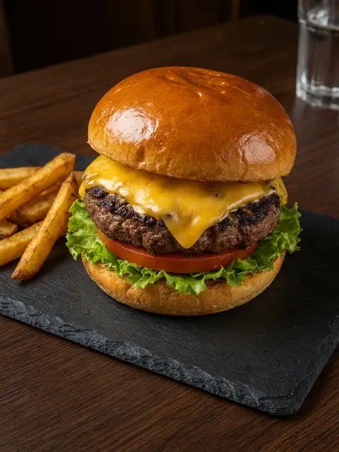 Photo d'un burger